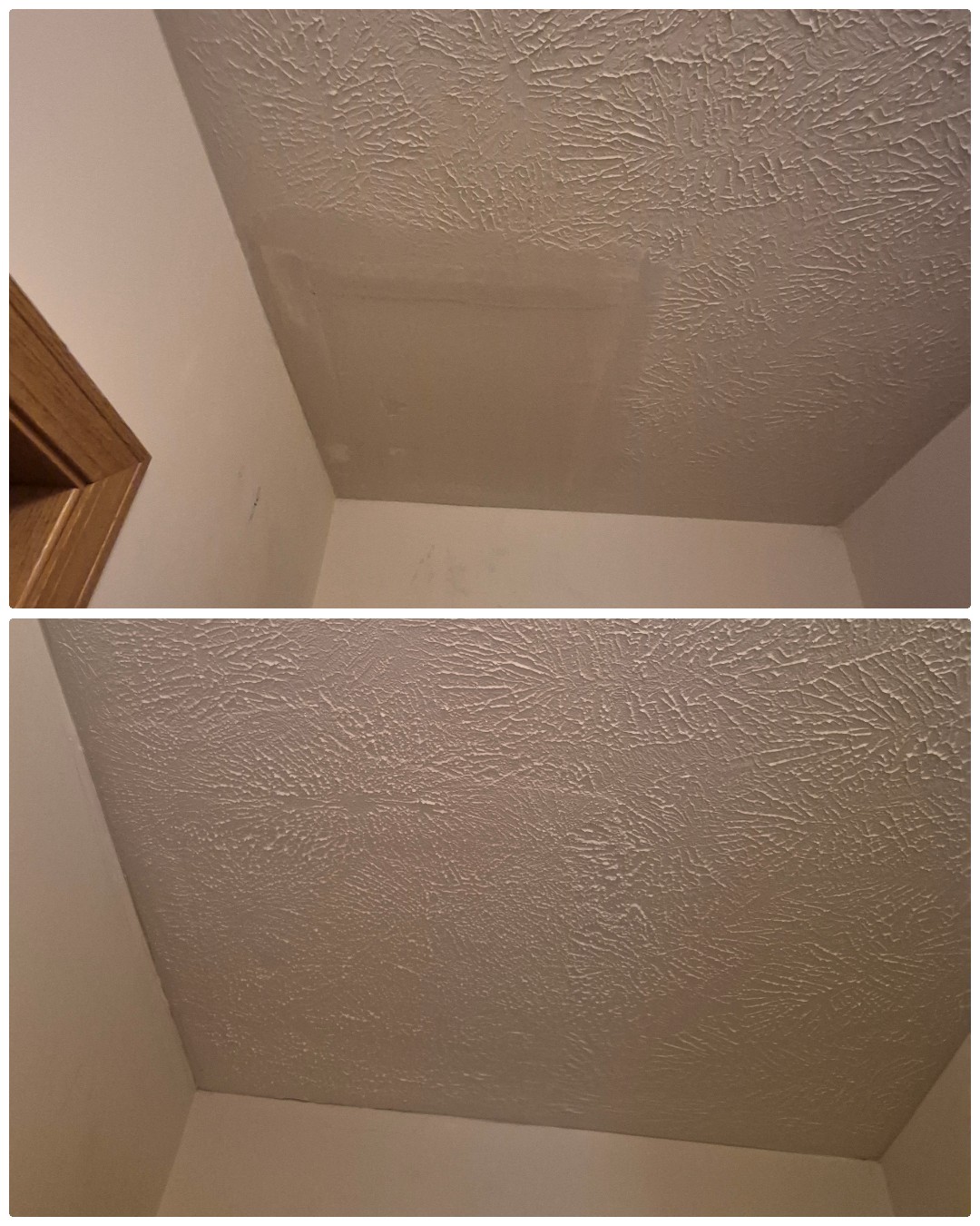 Ceiling Patch, Texture, and Paint